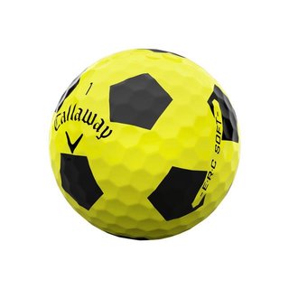 Callaway ERC Soft Truvis pelotas de golf, amarillas