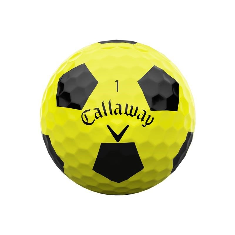 Callaway ERC Soft Truvis pelotas de golf, amarillas