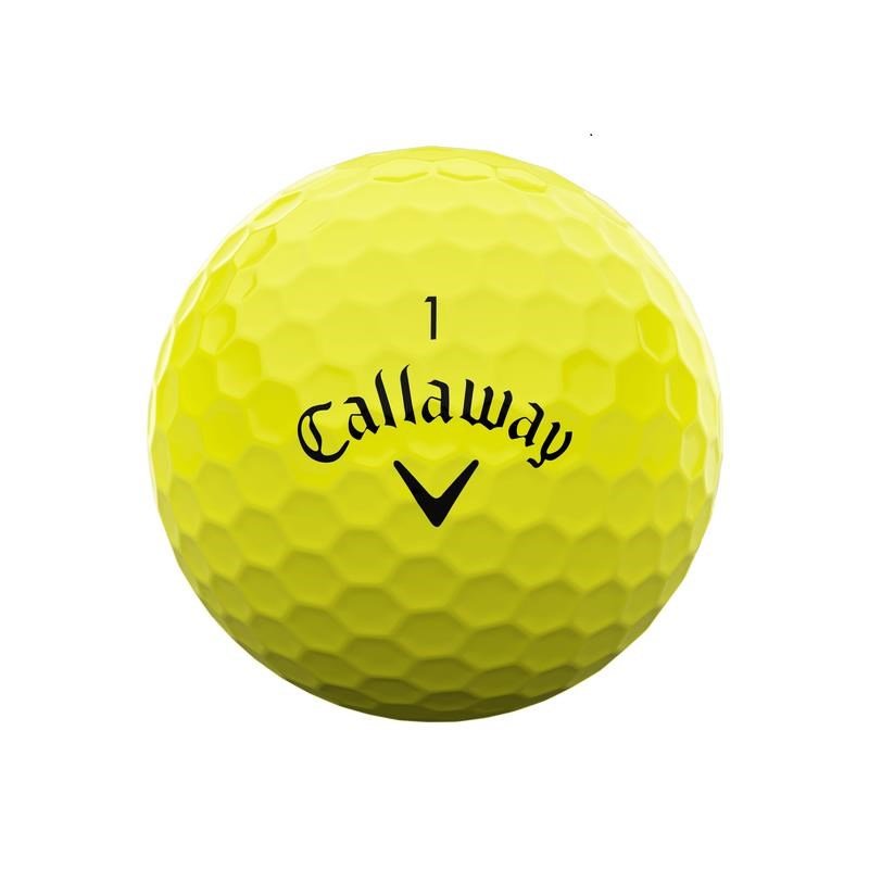 Callaway Supersoft pelotas de golf (12 pelotas), amarillas