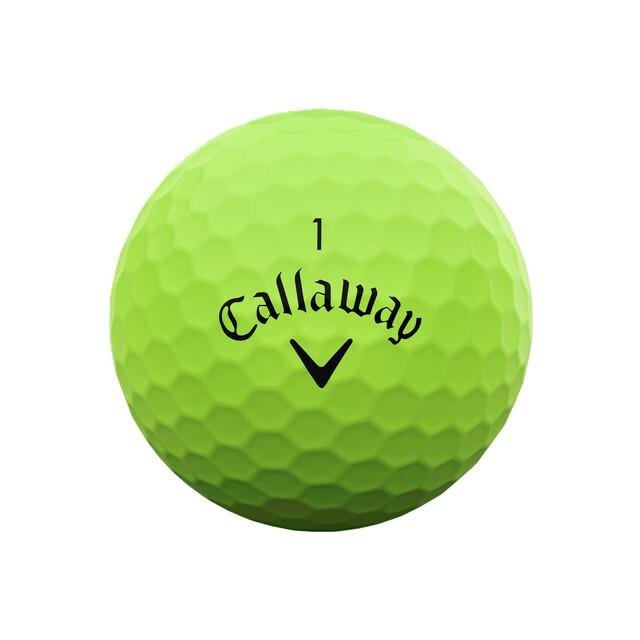 Callaway Supersoft Matte pelotas de golf, verdes