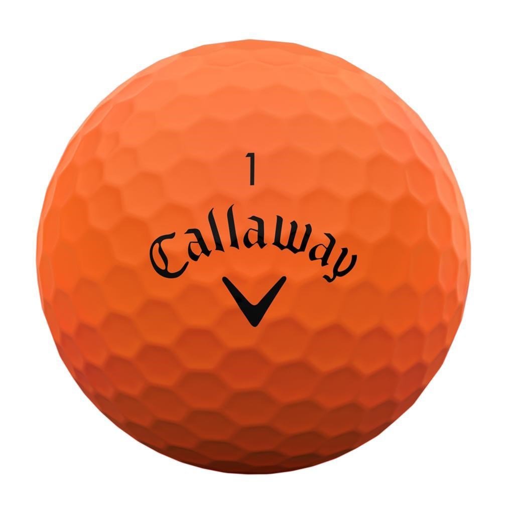 Callaway Supersoft Matte pelotas de golf, naranja