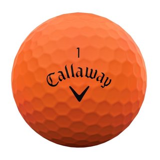 Callaway Supersoft Matte pelotas de golf, naranja