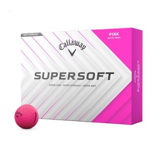 Callaway Supersoft Matte pelotas de golf, rosas