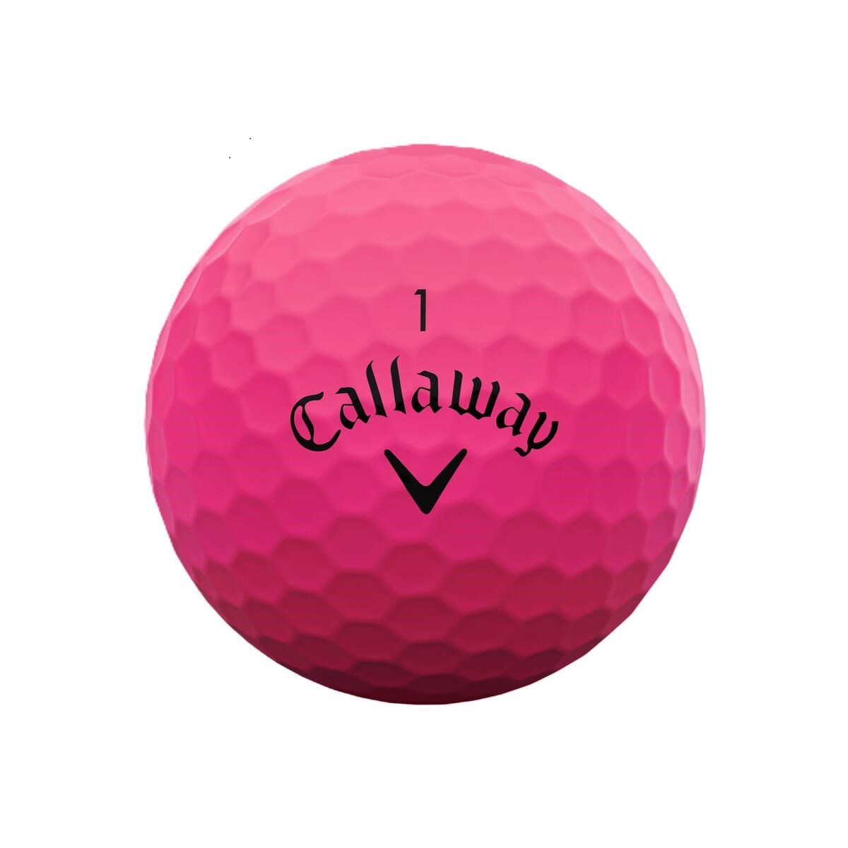 Callaway Supersoft Matte pelotas de golf, rosas