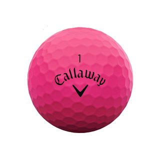 Callaway Supersoft Matte pelotas de golf, rosas