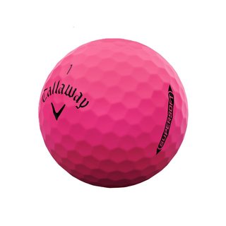 Callaway Supersoft Matte pelotas de golf, rosas