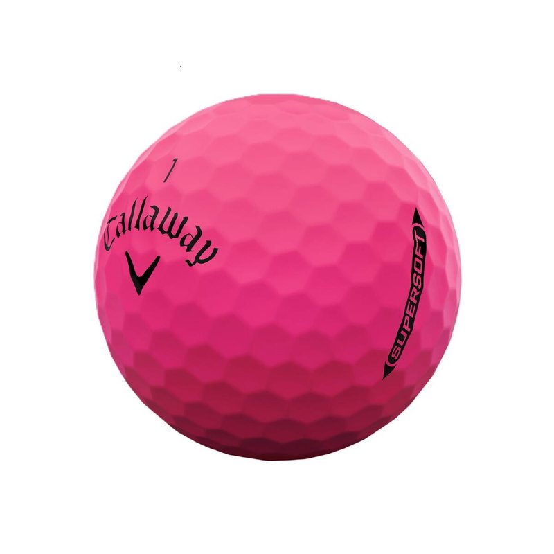 Callaway Supersoft Matte pelotas de golf, rosas