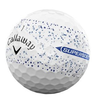 Callaway Supersoft Splatter 360 Blue pelotas de golf