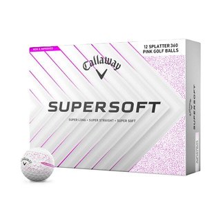 Callaway Supersoft Splatter 360 Pink pelotas de golf