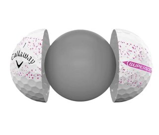 Callaway Supersoft Splatter 360 Pink pelotas de golf