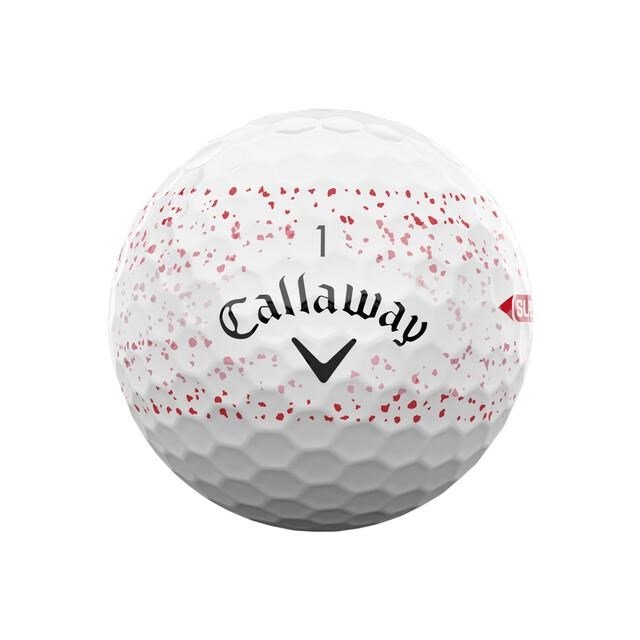Callaway Supersoft Splatter 360 Red pelotas de golf