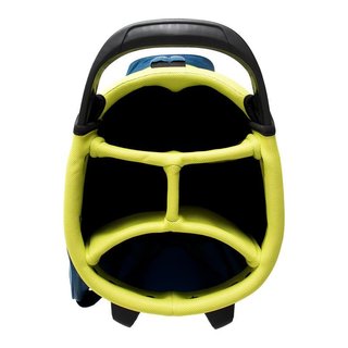 Callaway Chase Dry stand bag, azul marino/amarillo fluorescente
