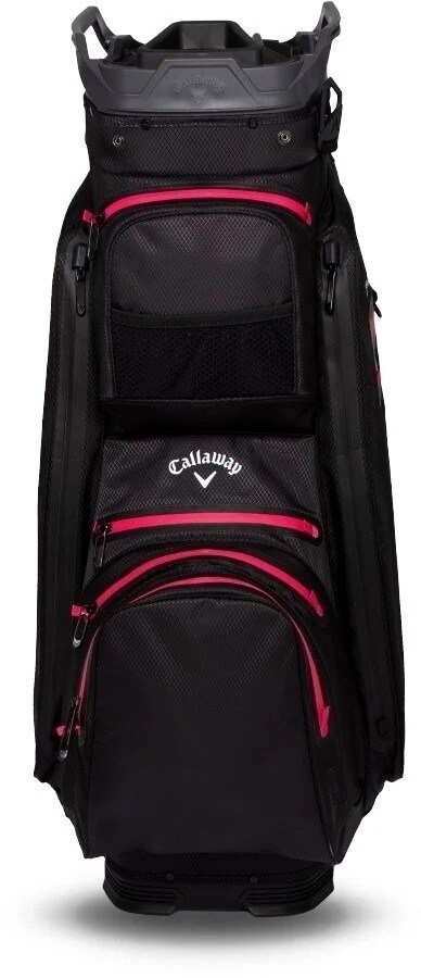Callaway ORG 14 HD cart bag, negro/carbón/rosa