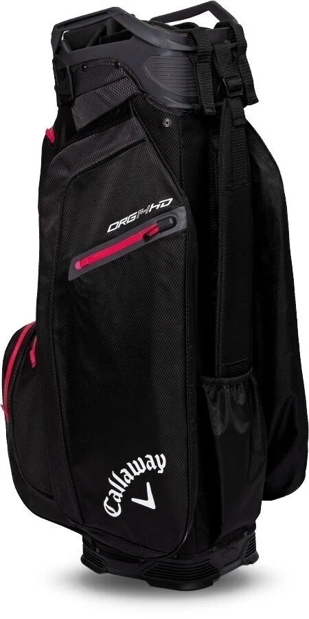 Callaway ORG 14 HD cart bag, negro/carbón/rosa