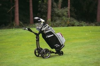Callaway ORG 14 HD cart bag, negro/carbón/rosa