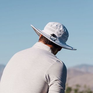 Callaway Sun gorra de sol para hombre, blanco/negro