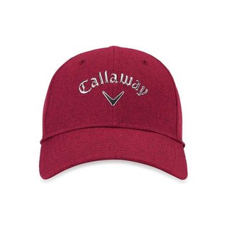 Callaway Liquid Metal Adjustable gorra de mujer, red plum/silver
