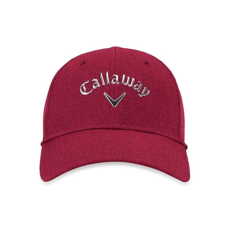 Callaway Liquid Metal Adjustable gorra de mujer, red plum/silver