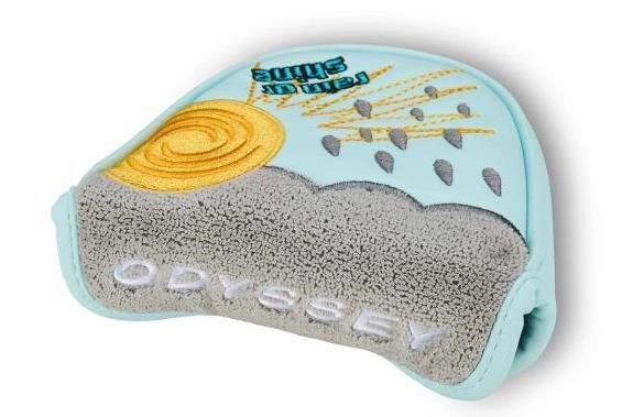 Callaway Rain Or Shine Mallet Putter headcover, blanco/azul