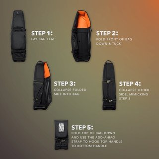 Ogio Renegade travel bag, negro