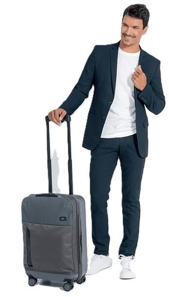 Ogio Ogio Pace Pro Hybrid Carry-on 34-36L bolsa, gris pinstripe