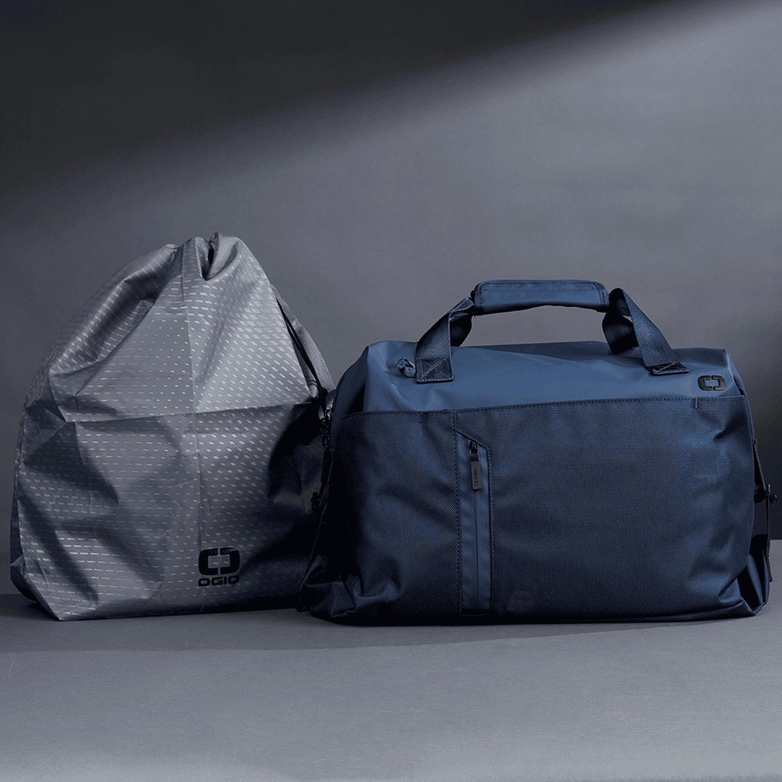 Ogio Ogio Pace Pro 42L Duffel bolsa de golf para hombre, gris pinstripe