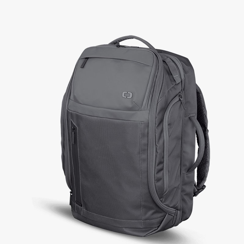 Ogio Ogio Pace Pro Max 45L Travel Pack bolsa de golf, gris pinstripe
