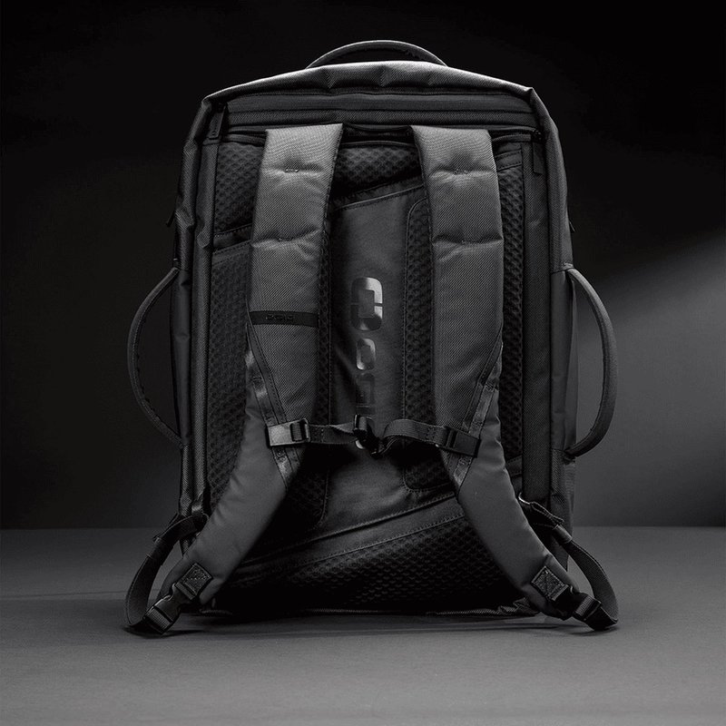 Ogio Ogio Pace Pro Max 45L Travel Pack bolsa de golf, gris pinstripe