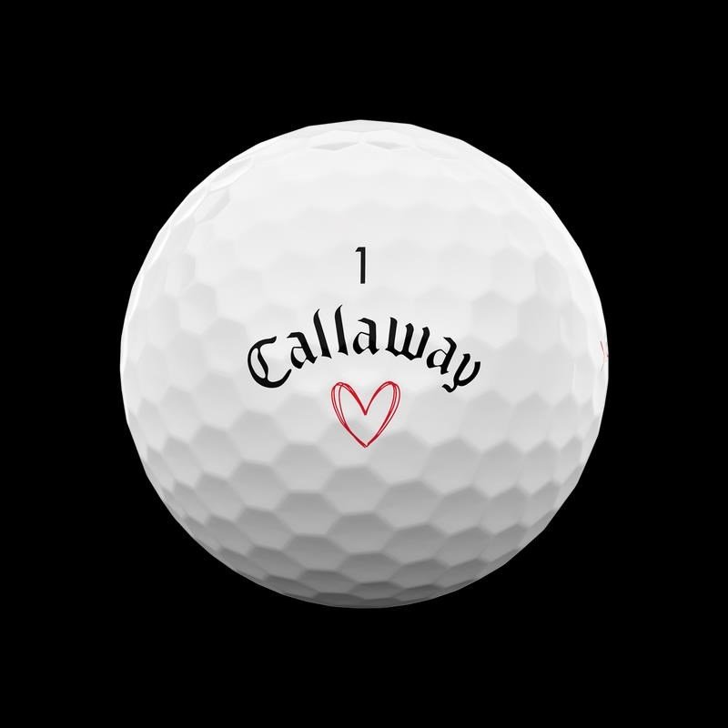 Callaway Supersoft pelotas de golf VALENTINE LOVE