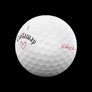 Callaway Supersoft pelotas de golf VALENTINE LOVE