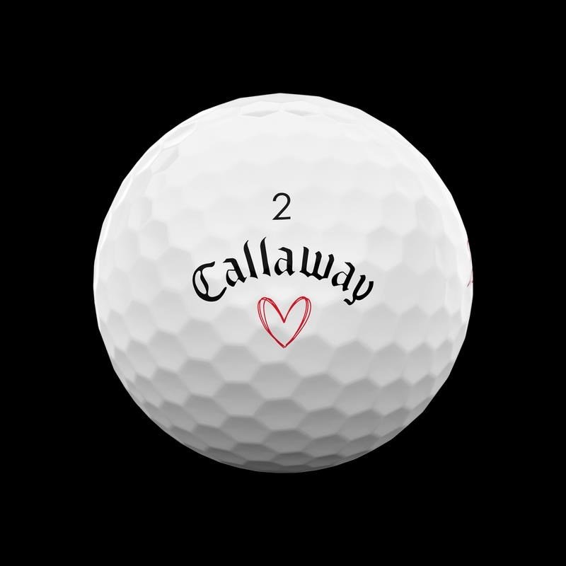Callaway Supersoft pelotas de golf VALENTINE LOVE