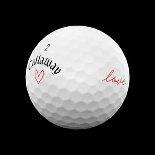 Callaway Supersoft pelotas de golf VALENTINE LOVE