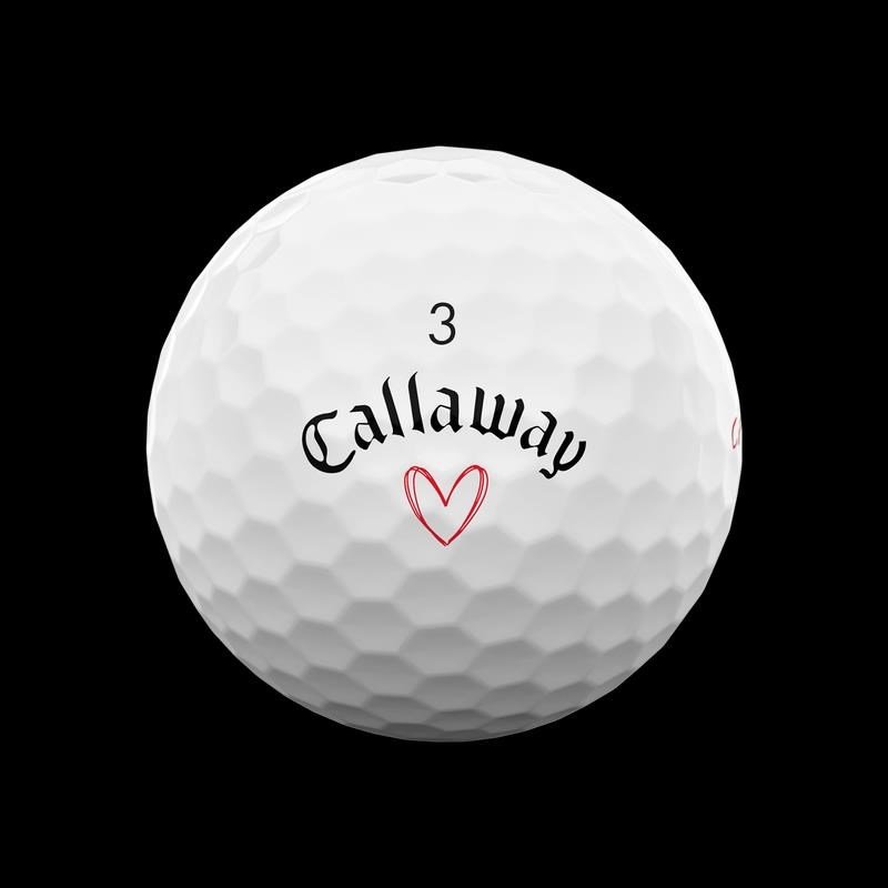 Callaway Supersoft pelotas de golf VALENTINE LOVE