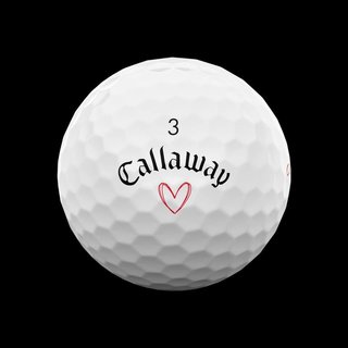 Callaway Supersoft pelotas de golf VALENTINE LOVE