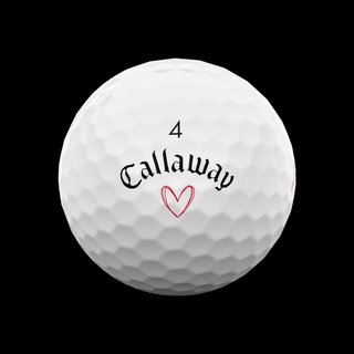 Callaway Supersoft pelotas de golf VALENTINE LOVE