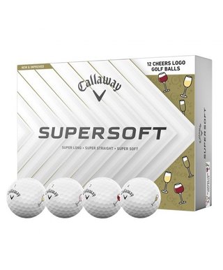 Callaway Supersoft CHEERS pelotas de golf