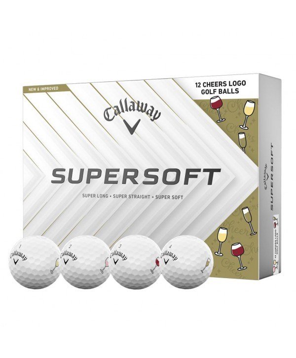 Callaway Supersoft CHEERS pelotas de golf
