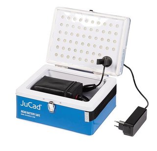 JuCad Battery safe accesorio, azul/blanco