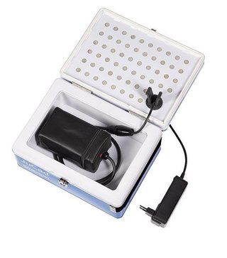 JuCad Battery safe accesorio, azul/blanco