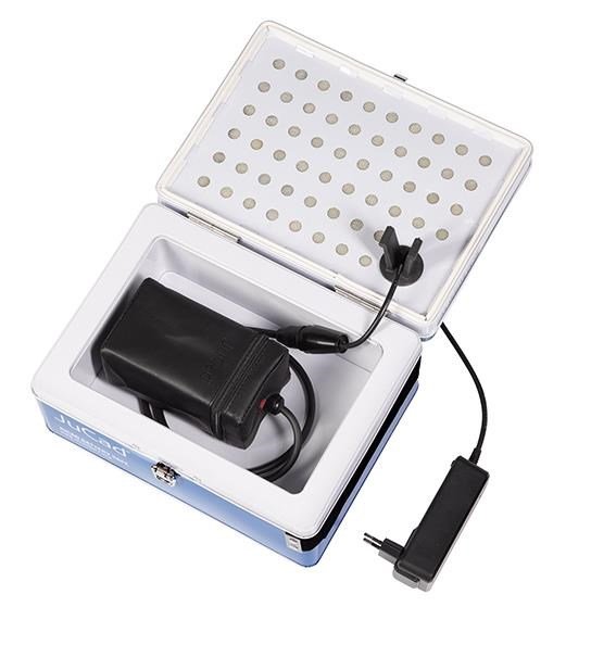 JuCad Battery safe accesorio, azul/blanco