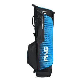 PING Hoofer Monsoon stand bag, negro/azul