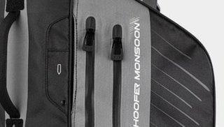 PING Hoofer Monsoon stand bag, negro/azul