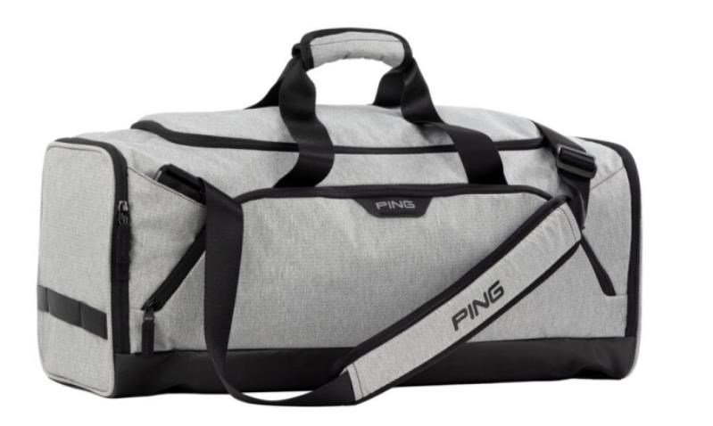 PING Golf Ping Duffel Bag bolsa, gris jaspeado texturizado