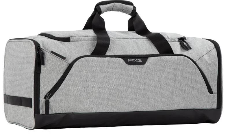 PING Golf Ping Duffel Bag bolsa, gris jaspeado texturizado