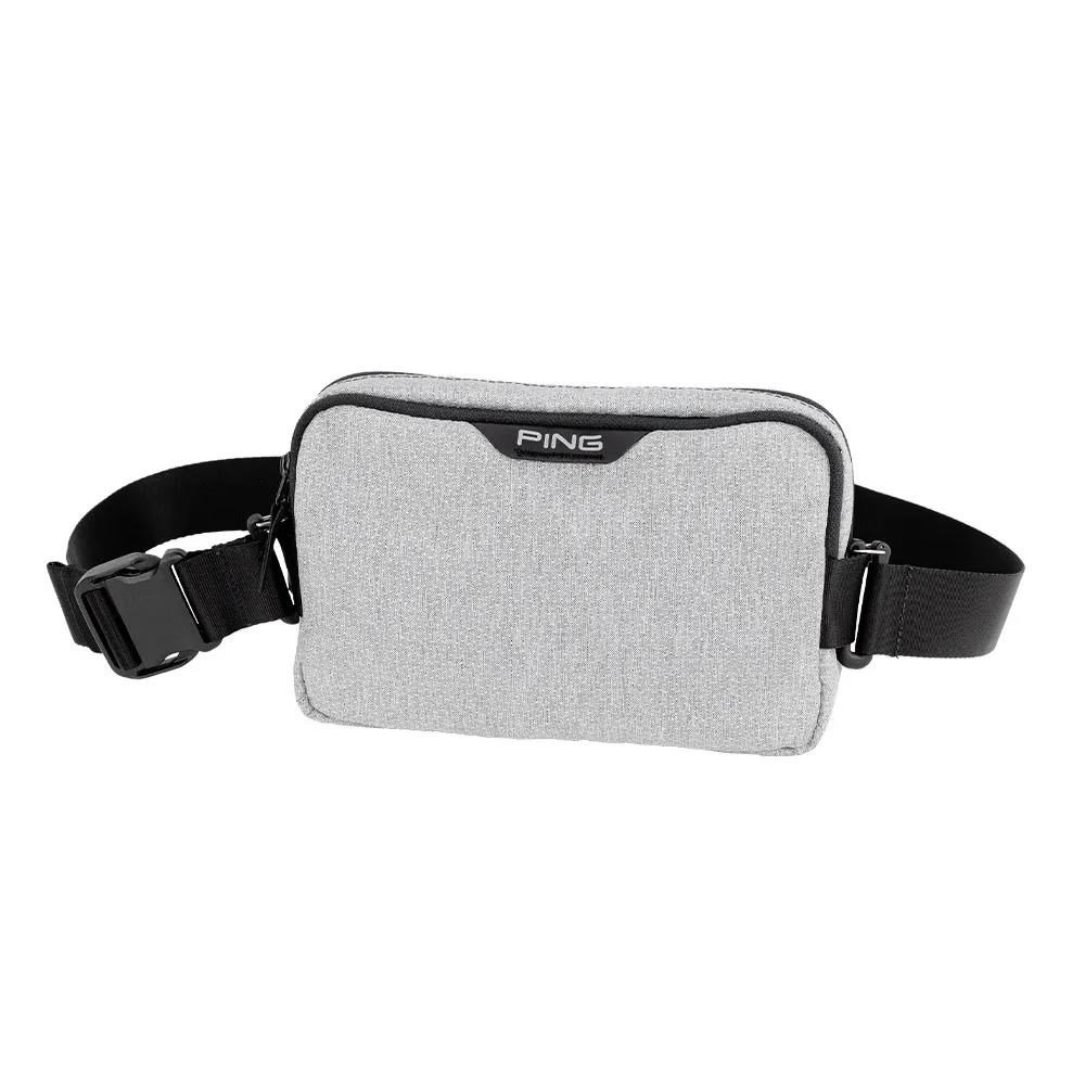 PING Golf Ping Valuables Pouch bolsa, gris jaspeado texturizado