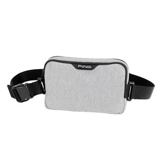 PING Golf Ping Valuables Pouch bolsa, gris jaspeado texturizado
