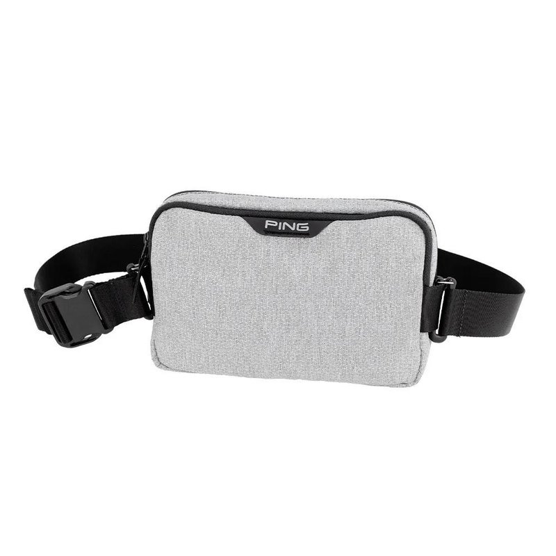 PING Golf Ping Valuables Pouch bolsa, gris jaspeado texturizado