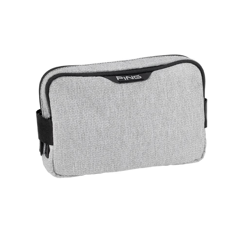 PING Golf Ping Valuables Pouch bolsa, gris jaspeado texturizado