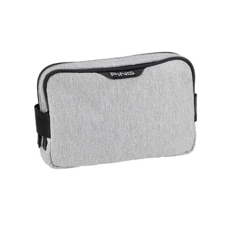 PING Golf Ping Valuables Pouch bolsa, gris jaspeado texturizado