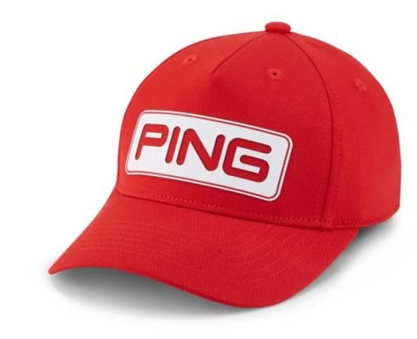 PING Tour Classic Junior gorra junior, rojo tomate